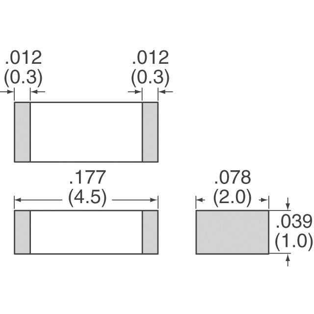 GRM42A7U3F560JW31L Murata Electronics  Condensateurs en céramique